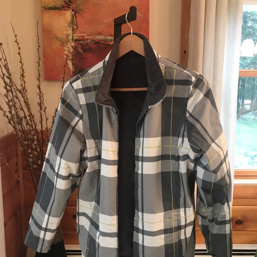 ZeroXposur. 3in1 Jacket. Reversible lining. PVC. Velour. Like new. Size L